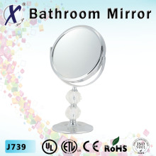 7 pouces miroir de salle de bains Stand cosmétique cristal